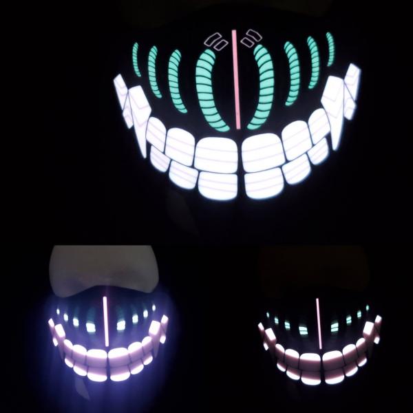 Sound Activated Villain Toga inspired mask