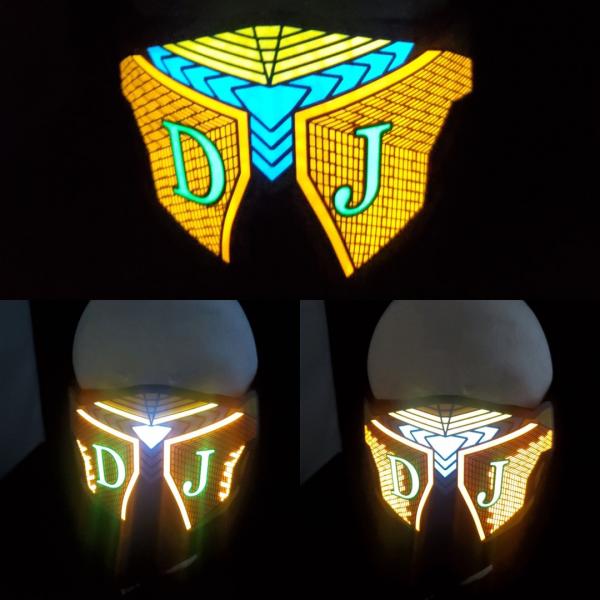 Sound Activated Dj mask