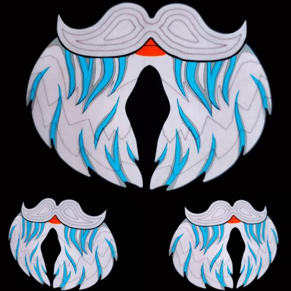 Sound Activated Beard mask