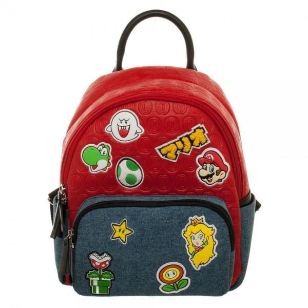 Small Mario Brothers Leather backpack