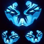 Astral Wolf Sound Activated Mask