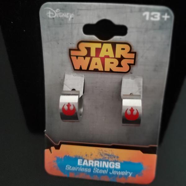 Star Wars rebel hoop cuff earrings picture