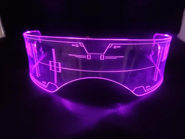 Fursona sized citadel visor (pink)