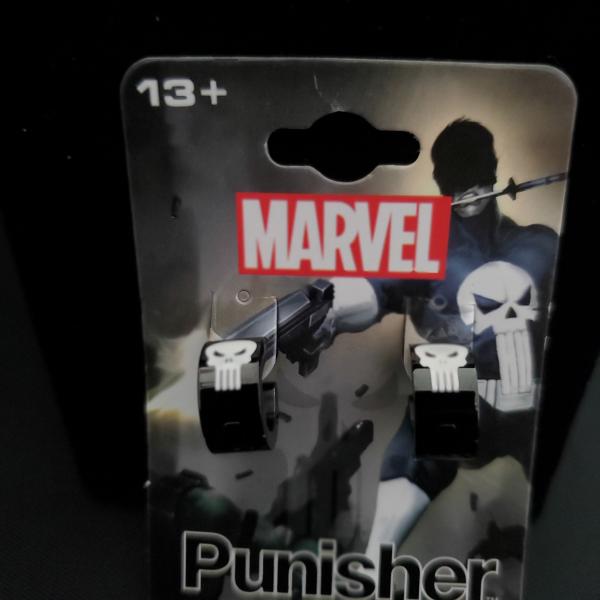 Marvel punisher hoop cuff earring