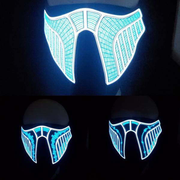 Sound activated subzero inspired mask picture