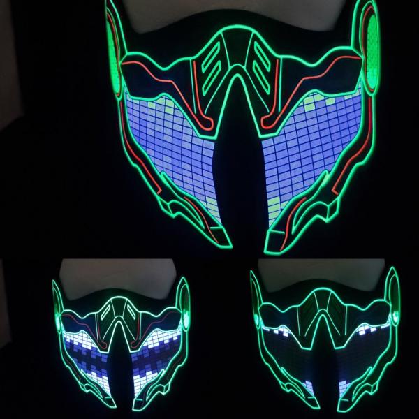 Sound activated transformers Decepticon Mask