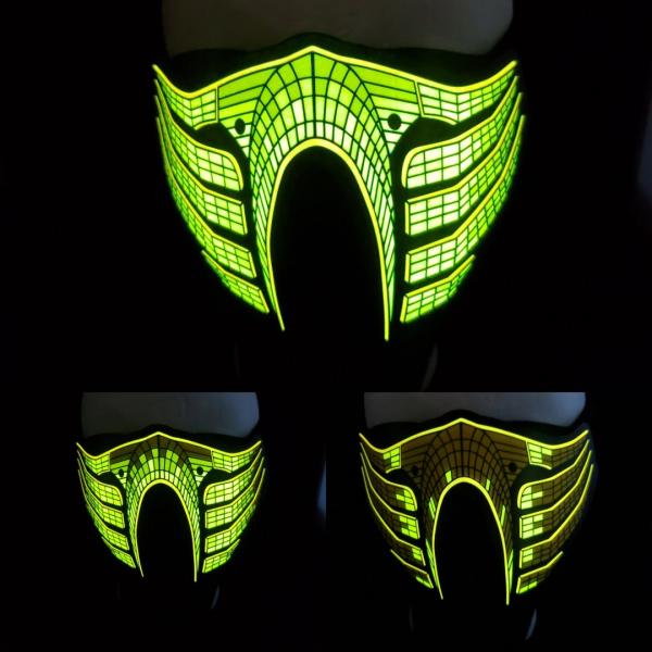 Sound Activated scorpion inspired mask