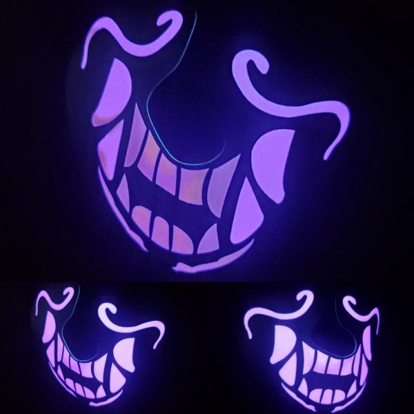 Sound Activated Kda purple mask