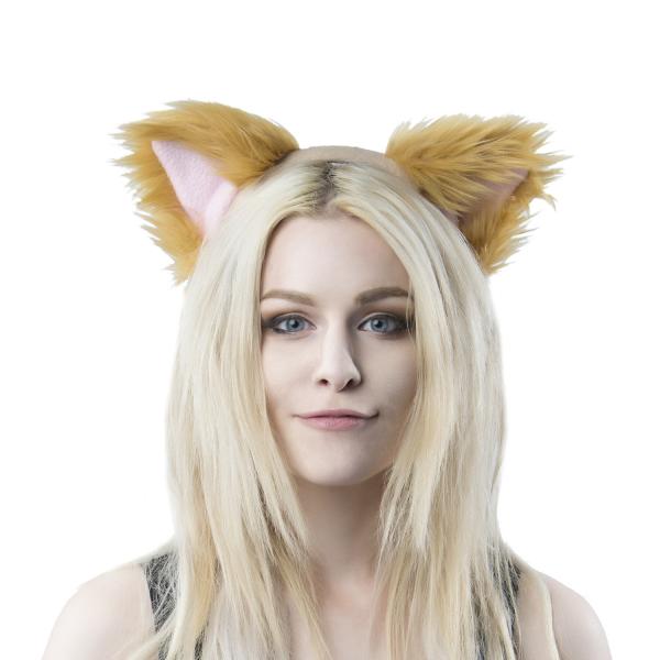 Fluffy Mew Ear Headband picture