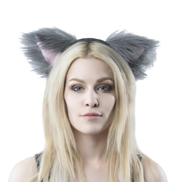 Fluffy Mew Ear Headband picture