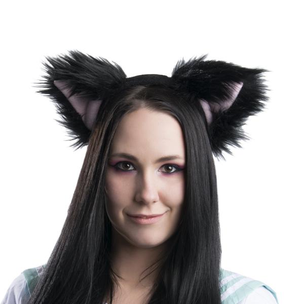 Fluffy Mew Ear Headband picture