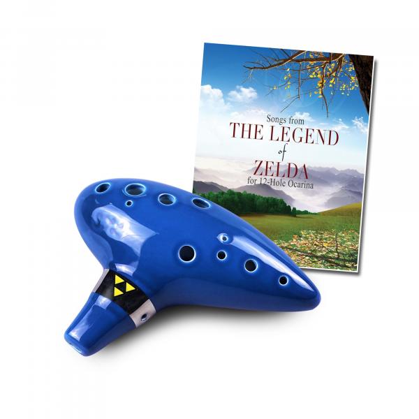 12 Hole Tenor Ocarina with Zelda Songbook picture