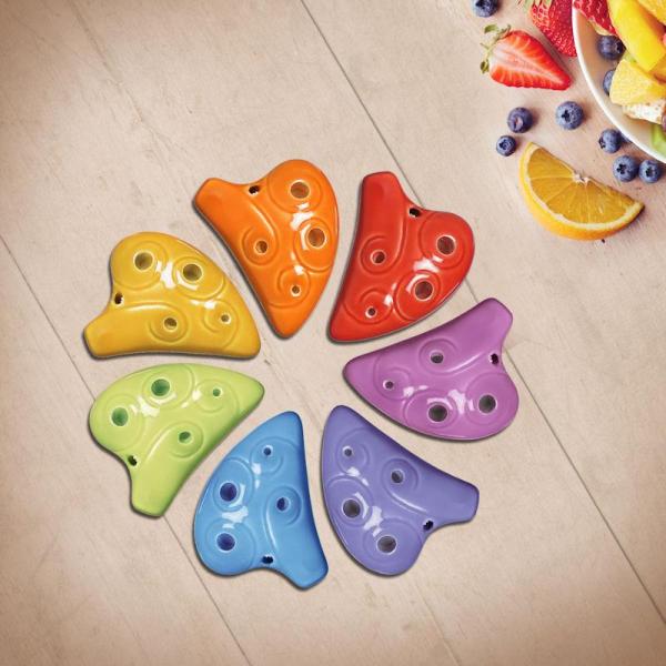 6 Hole E Major Mini Ocarina (7 Colors)