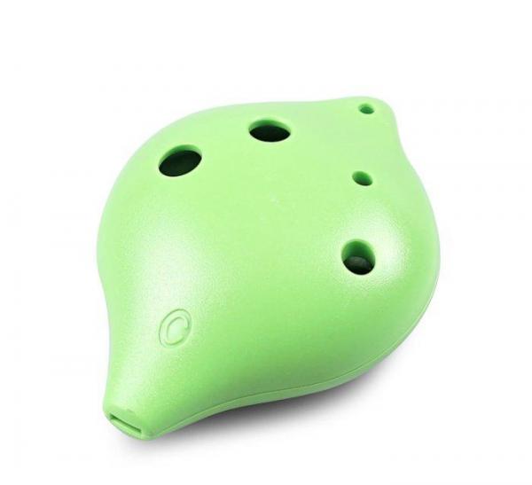 6 Hole Plastic Ocarina in C Major for Beginners (green) picture