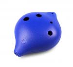 6 Hole Plastic Ocarina in C Major for Beginners (blue)