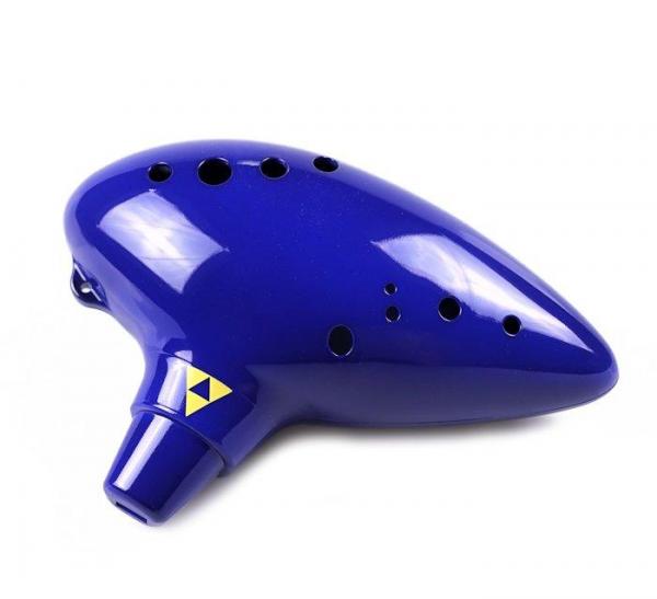 Bass Plastic Ocarina (with Triforce) picture