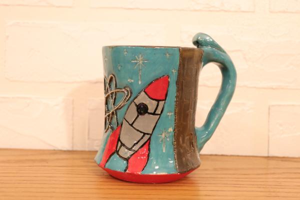 Retro Rocket Mug picture