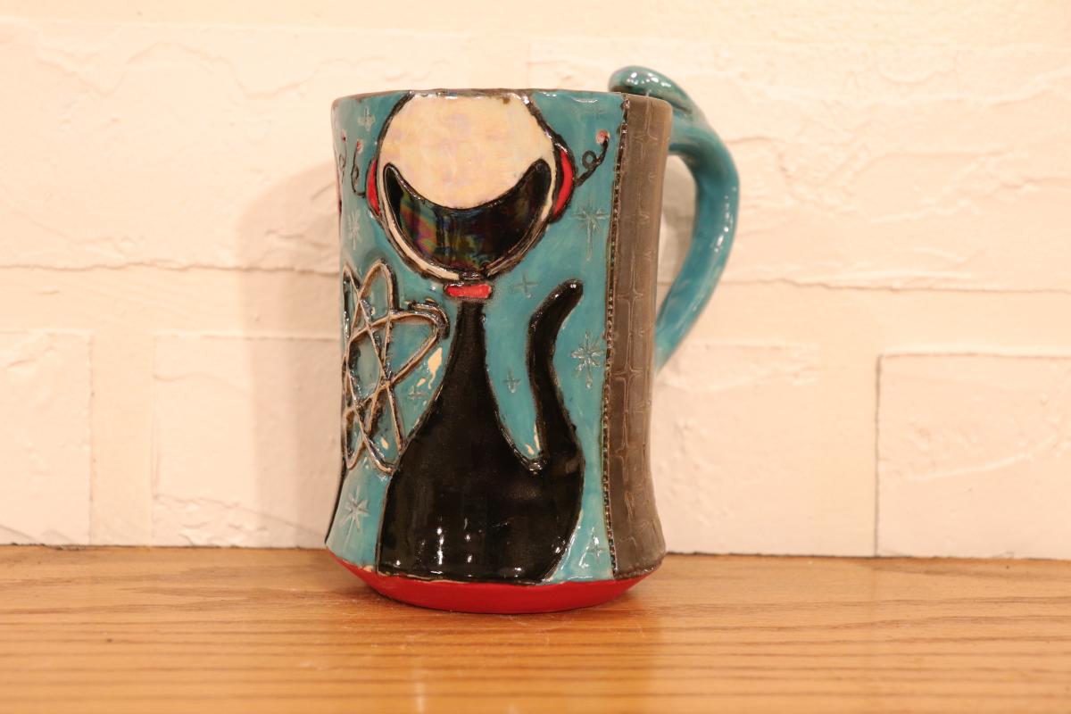 Retro Alien Cat picture