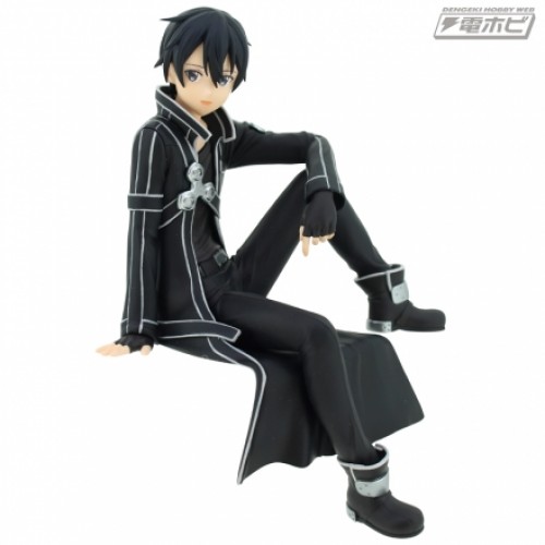 Sword Art Online Kirito 14cm Noodle Stopper Figure - Eventeny