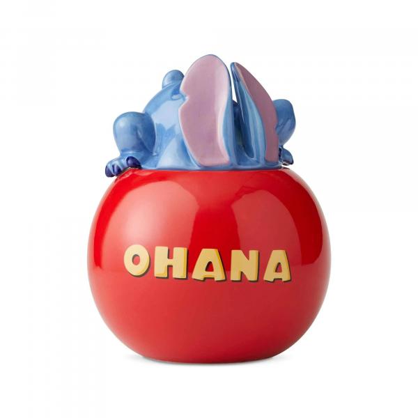Disney Stitch Ohana Cookie Jar Enesco picture