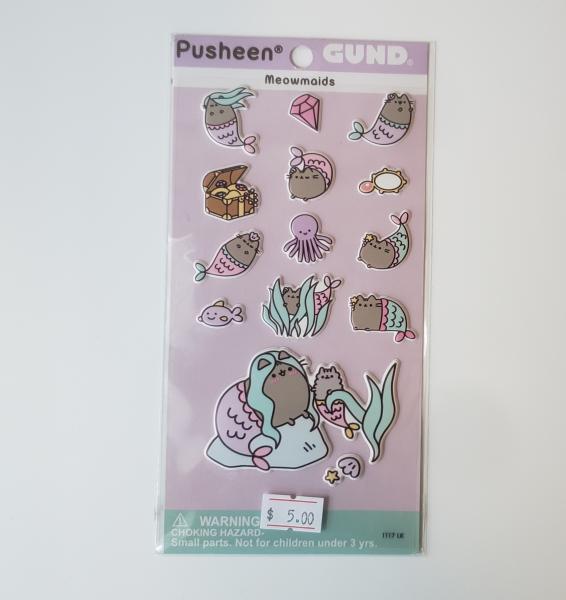 Pusheen Mermaid Sticker Sheet picture