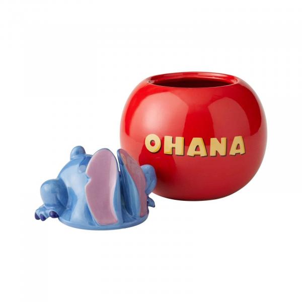 Disney Stitch Ohana Cookie Jar Enesco picture
