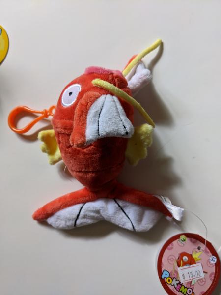 Pokemon Magikarp Plush Keychain Charm picture