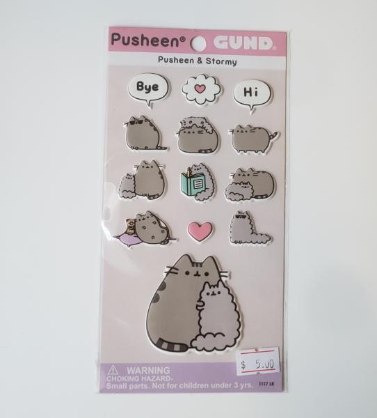 Pusheen and Stormy Sticker Sheet picture