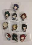 My Hero Academia Nito tan Water Gun Rubber Mascot Strap Licensed Complete Set