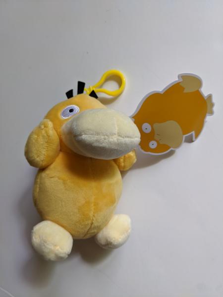 Pokemon Psyduck Plush Keychain Charm picture