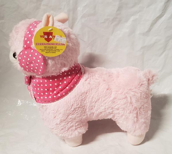 Pink Earmuff Llama picture