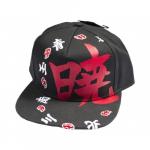 Naruto Shippuden Akatsuki Kanji Snapback Hat