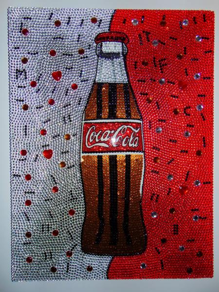 Rhinestone Coke by Nico Bielow