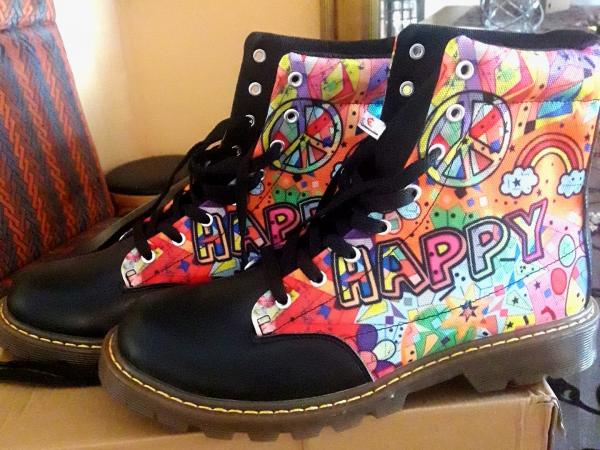 Happy Popart by Nico Bielow Boots for Men picture