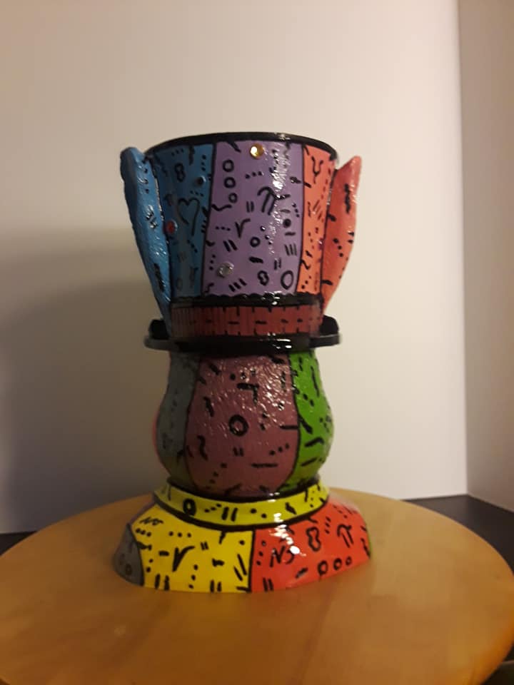 My funny Rabbit Hand Paint by Nico Bielow picture