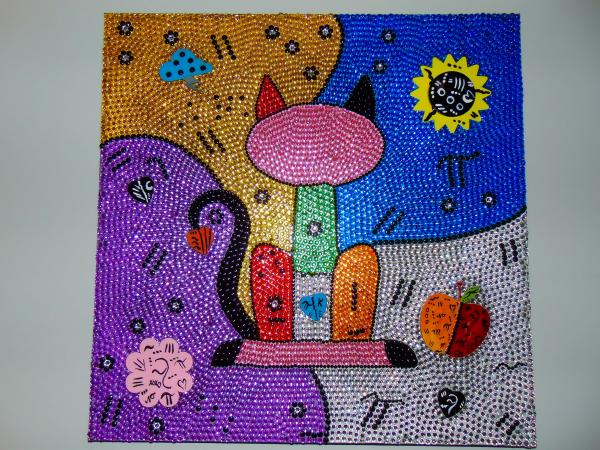 Rhinestone Cat by Nico Bielow picture