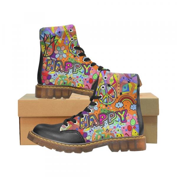 Happy Popart by Nico Bielow Boots for Men picture