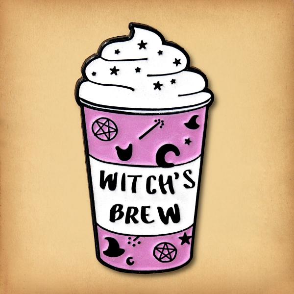 Witch's Brew Enamel Pin - PIN-004 picture