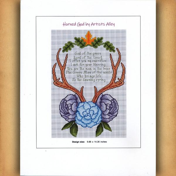 Horned God Cross Stitch Pattern - SIA-335 picture