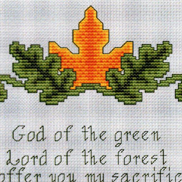 Horned God Cross Stitch Pattern - SIA-335 picture