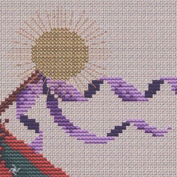 Dance of the Autumnal Equinox Cross Stitch Pattern - SWW-415 picture