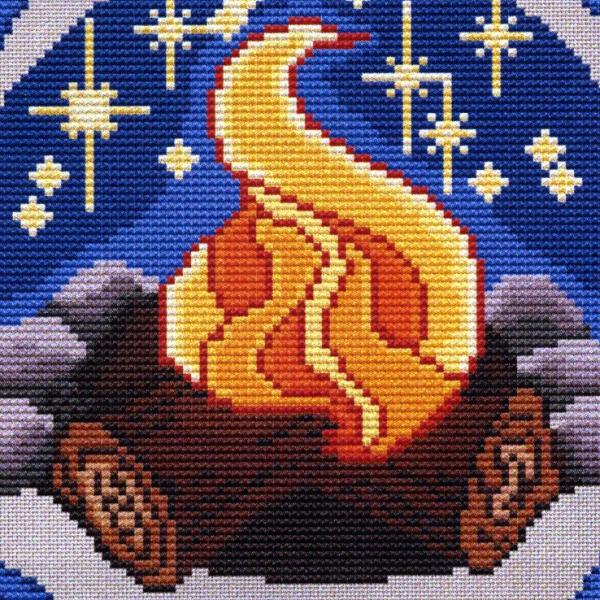 Beltane Bonfire Cross Stitch Pattern - SIA-246 picture