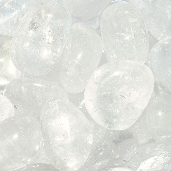 Tumbled Clear Quartz Gemstones - CRY-CQZ