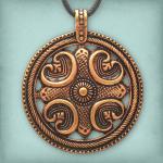 Bronze Viking Amulet Pendant - *Clearance* - PBZ-170