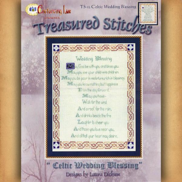 Celtic Wedding Blessing Cross Stitch Pattern - SEL-864 picture