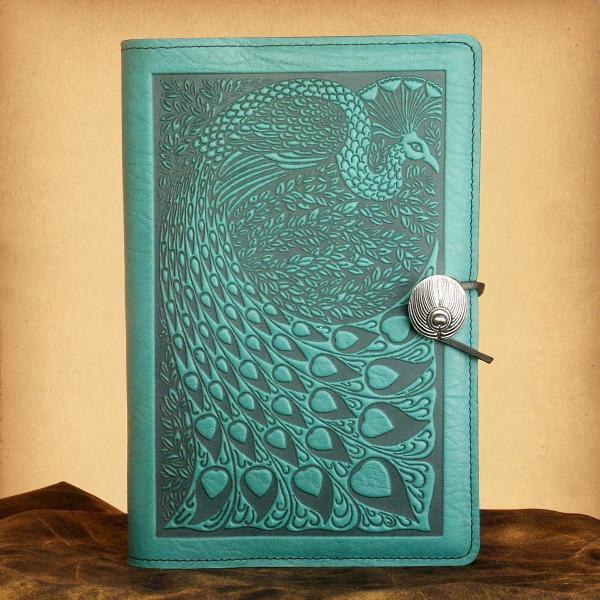 Peacock Leather Journal - LXJ-M48 picture
