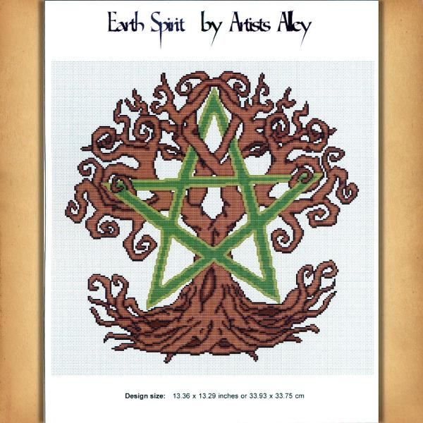 Earth Spirit Cross Stitch Pattern - *Clearance* - SIA-975 picture