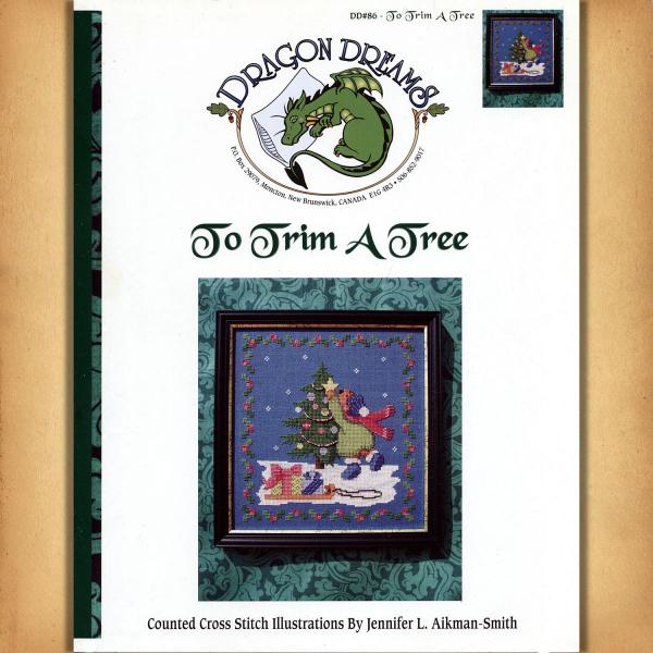 "To Trim a Tree" Cross Stitch Pattern - *Clearance* - SDD-086 picture