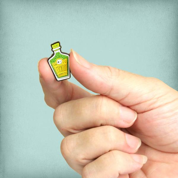 Empathy Bottle Enamel Pin - PIN-174 picture