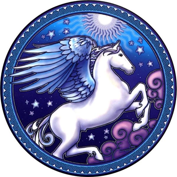 Pegasus Window Sticker - WST-S45